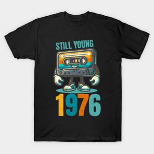 Still Young 1976- Vintage Cassette Tape T-Shirt
